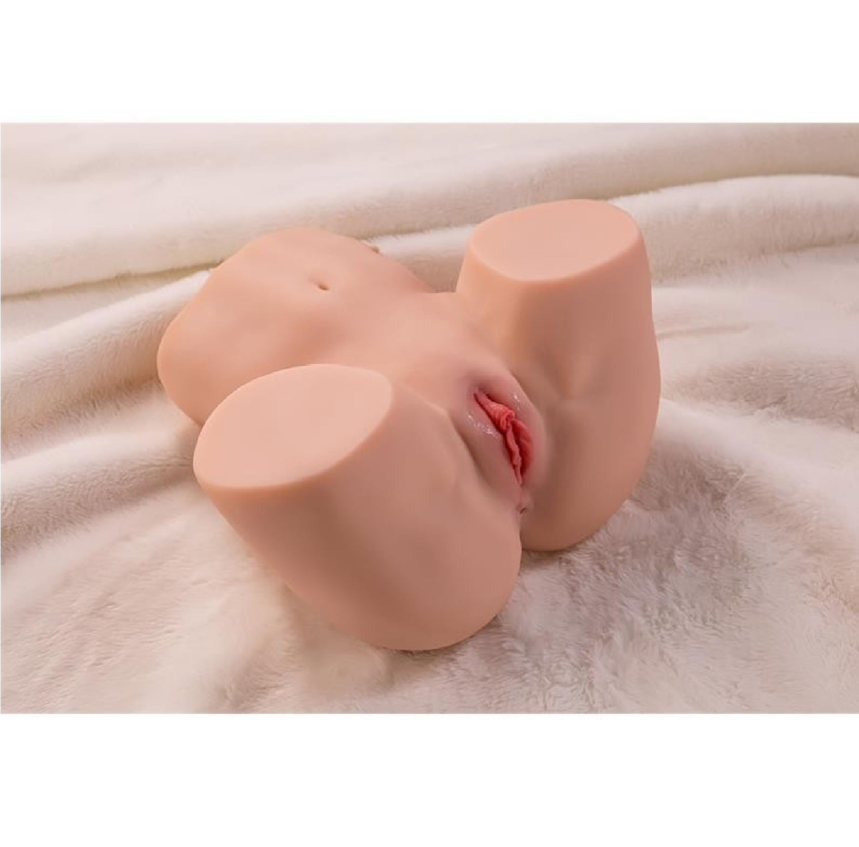 Maya punjivi masturbator sa vaginom i anusom, daljinski — TPR, 16 cm — SQ MAS50071